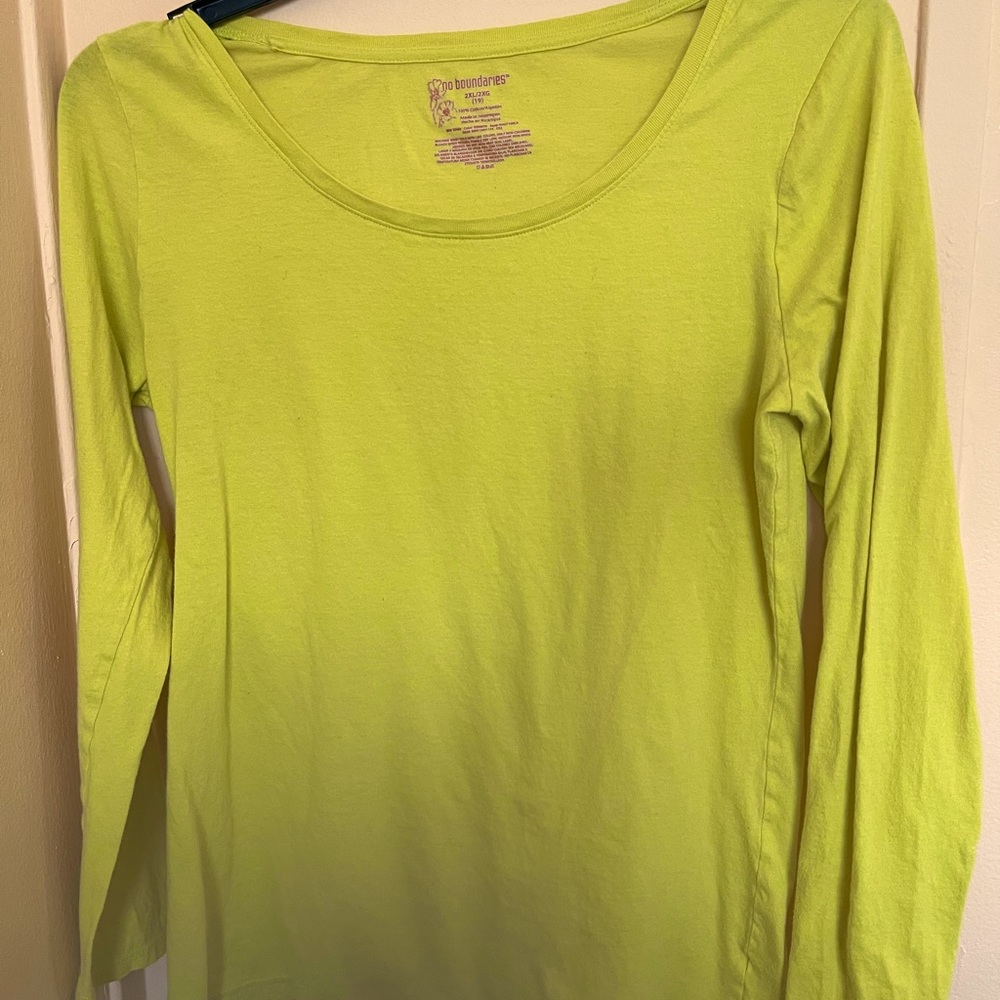 Women T.shirt green /yellow